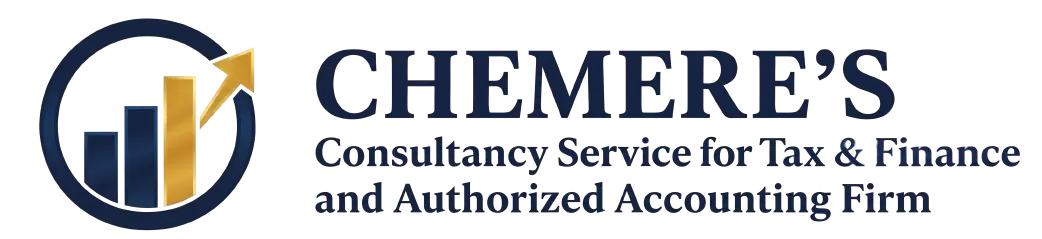 Chemere Tax & Finance Consultancy and Accounting presentation identity mark